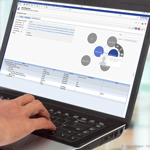 Analyse von Beziehungsnetzwerken mit CURSOR-CRM Bild: © Odua Images – Fotolia.com