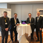 Die drei Branchenexperten SIV AG, ITC AG und CURSOR Software AG stellten die IT-Allianz erstmals bei den EVU Prozess- und IT-Tagen vom 6.-8. Mai 2019 in Berlin vor. (Foto: CURSOR Software AG)