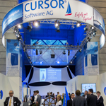 Traditionell Treffpunkt in Sachen CRM auf der E-world: Der CURSOR-Stand in Halle 3. Foto: S. Barthel - CURSOR