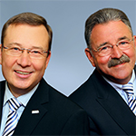 Der Vorstand der CURSOR Software AG: Thomas Rühl (li.) und Jürgen Topp. Foto: A. Rahn
