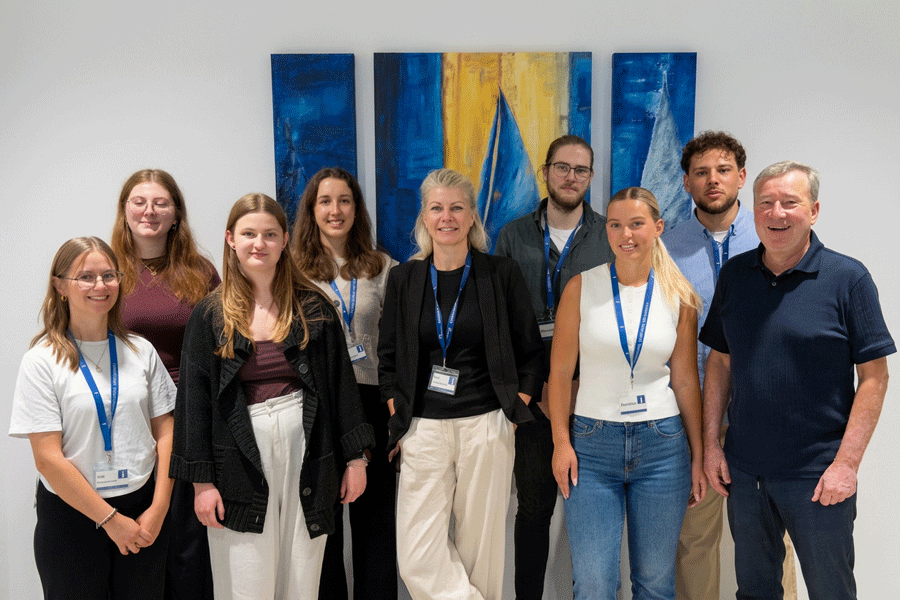 Business Project mit der THM: Studierende erstellen Corporate Carbon Footprint für CURSORuen Standard im Netzanschluss mit TINA