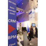 Am CURSOR-Stand in Halle 3 drehte sich alles um die Themen CRM und BPM für EVU