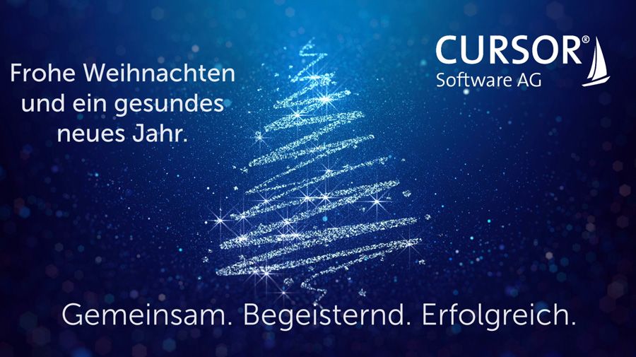 Das CURSOR-Team wünscht frohe Weihnachten